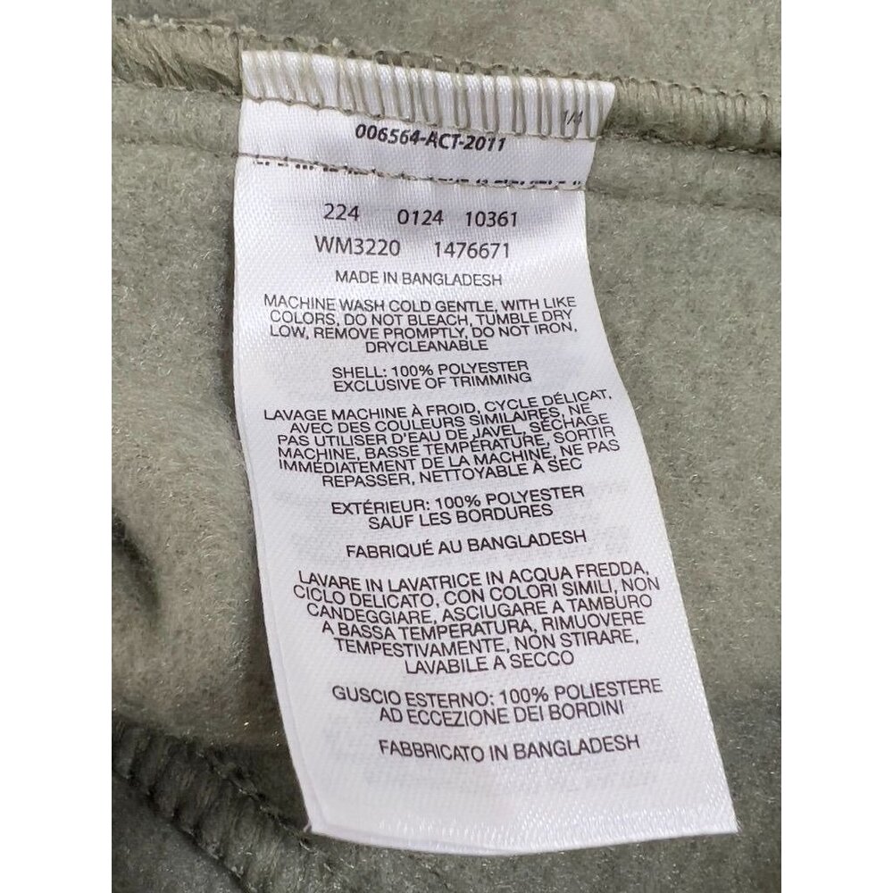 Columbia Steens 2.0 Mountain Men's XL Fleece Jacket Green Gray Full Zip NWOT - Picture 5 of 6